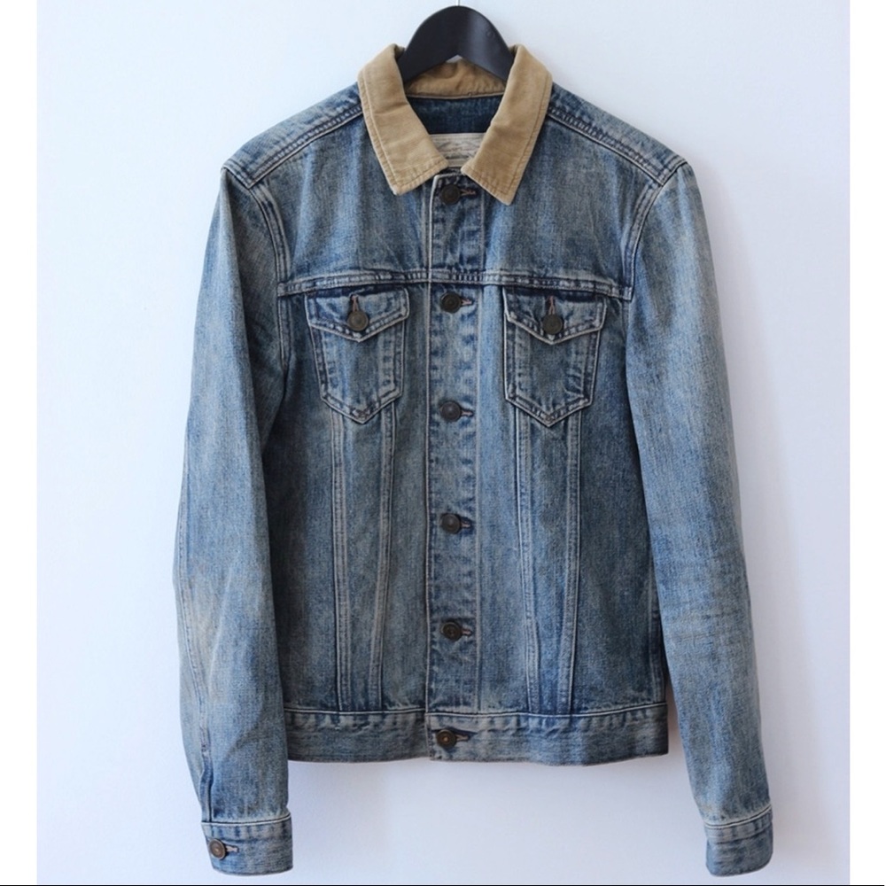 All saints denim jacket